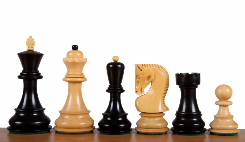 Wooden Chess Pieces No: 5, KH 89 mm, Zagreb